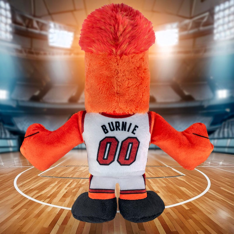 Bleacher Creatures Miami Heat Burnie 8"" NBA Mascot Kuricha Sitting Plush - Soft Chibi Inspired Mascot - Image 2